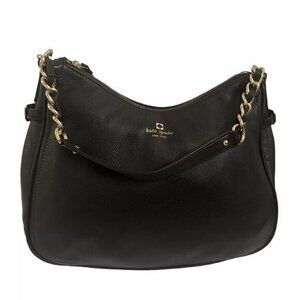 Kate Spade Crossbody Handbag Leather Tote Camel  Satchel ShoulderBag Purse Gold